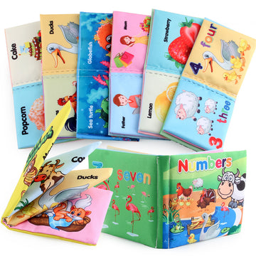 Cloth Books Soft Baby Sound Books Early Learning Educational Toys