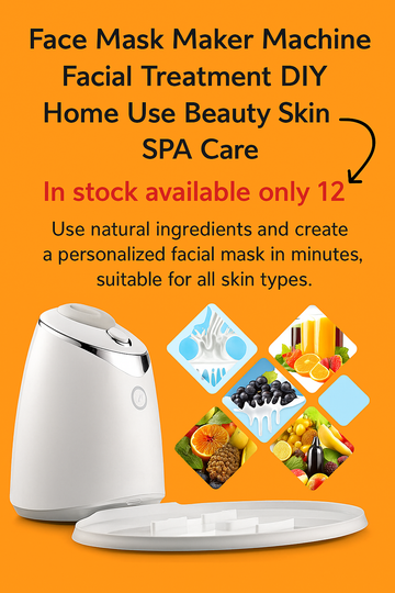 Face Mask Maker Machine Facial Treatment DIY Home Use Beauty Skin SPA Care