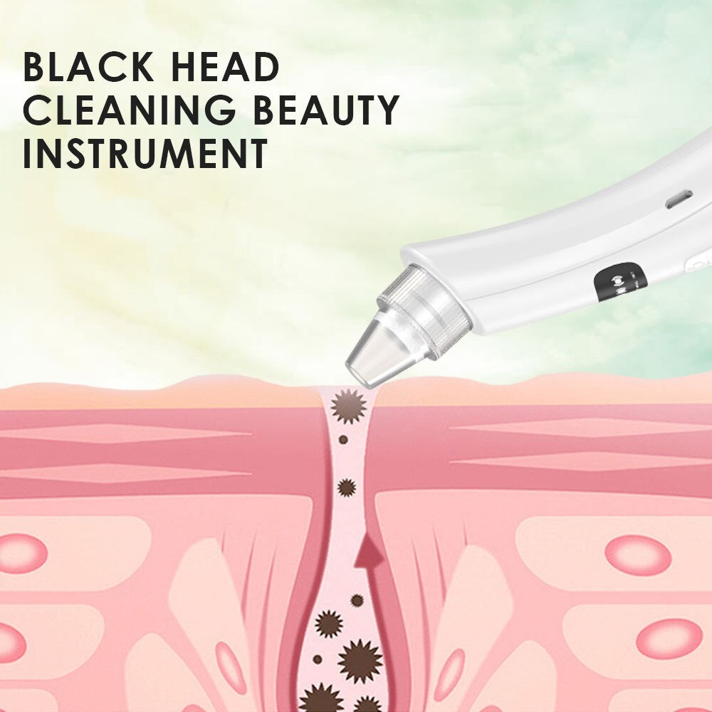 Mode Face Cleansing Beauty Machine Dead Skin Remover Face Vacuum Blackhead Removal Skin