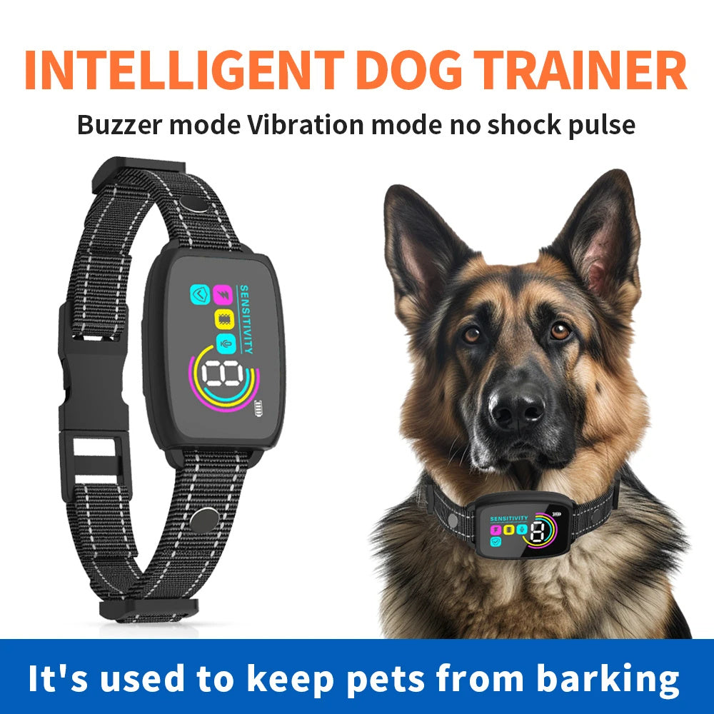 HD Digital Display IP67 Waterproof Collar For Dogs Pet Products