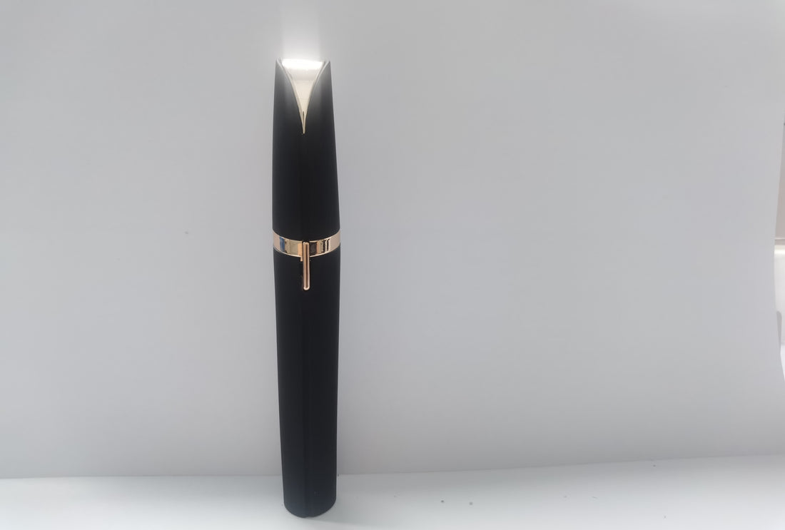 Brows Pen Hair Remover Painless Razor Epilator with LED Light