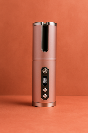 Wireless automatic curling iron
